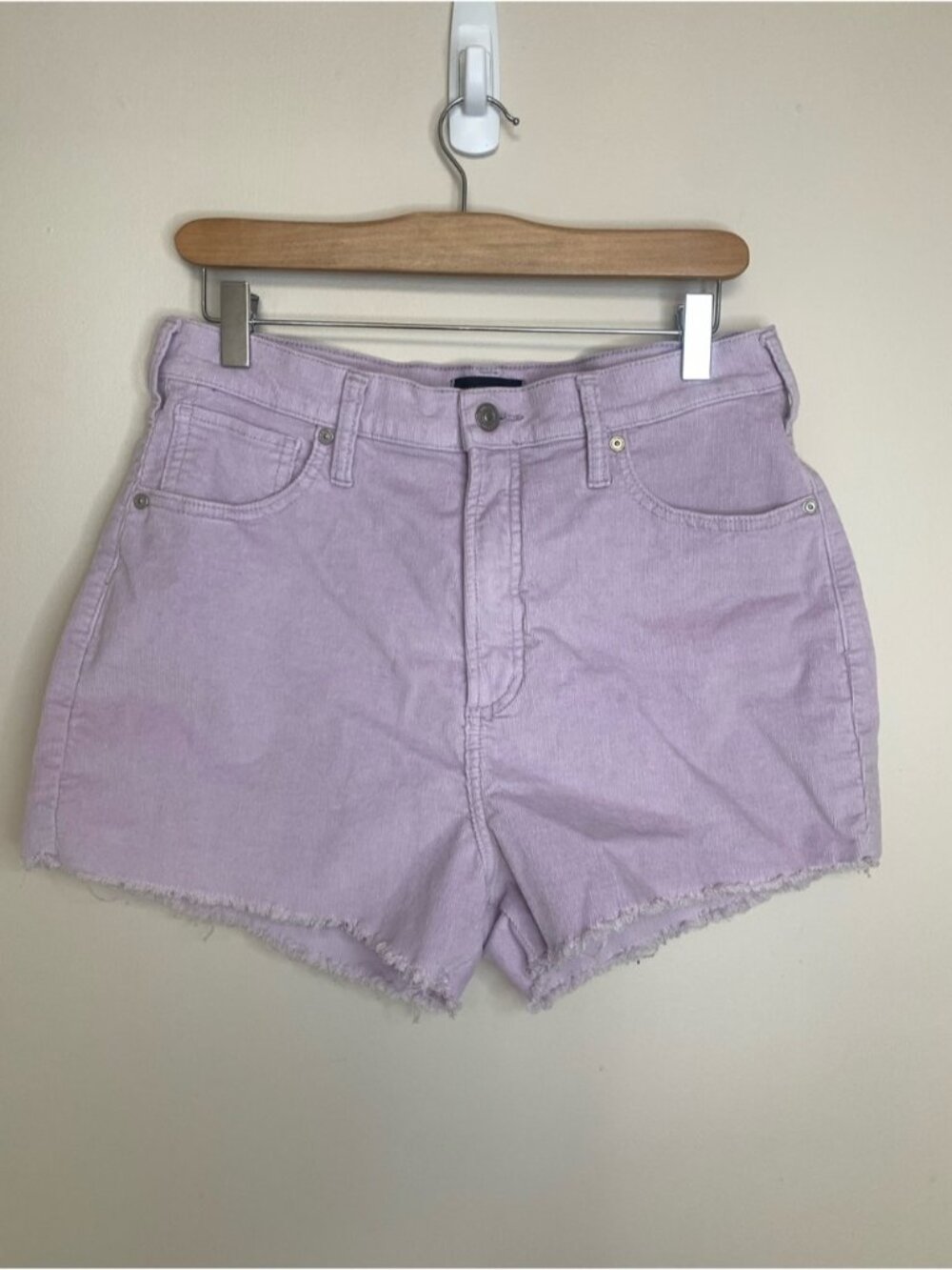 Silver Jeans Purple Corduroy Shorts 30